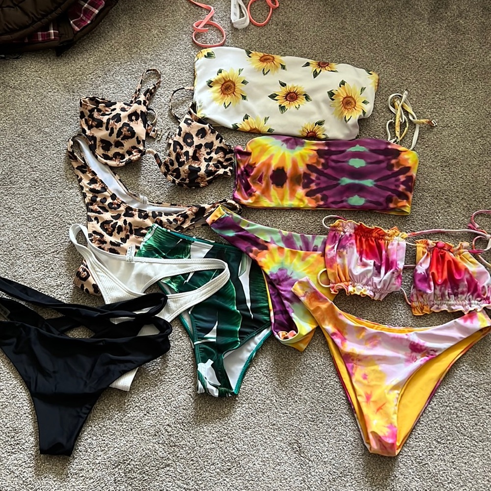 ZAFUL Bathing Suit Bundle Size L